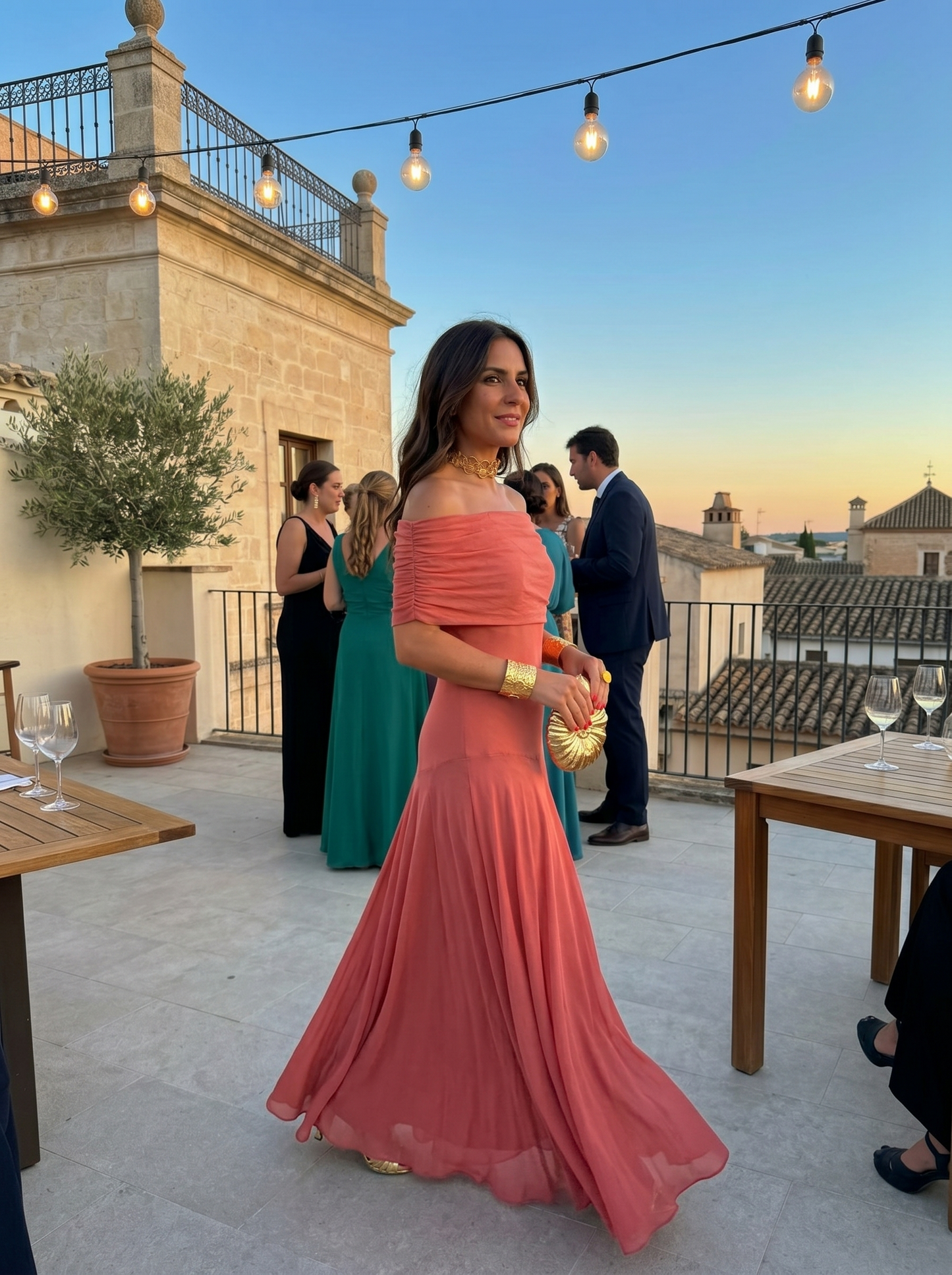 Carla | Vestido maxi elegante y sencillo