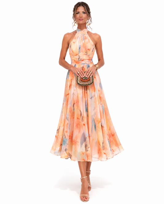 Aurora | Abito con Collo Halter