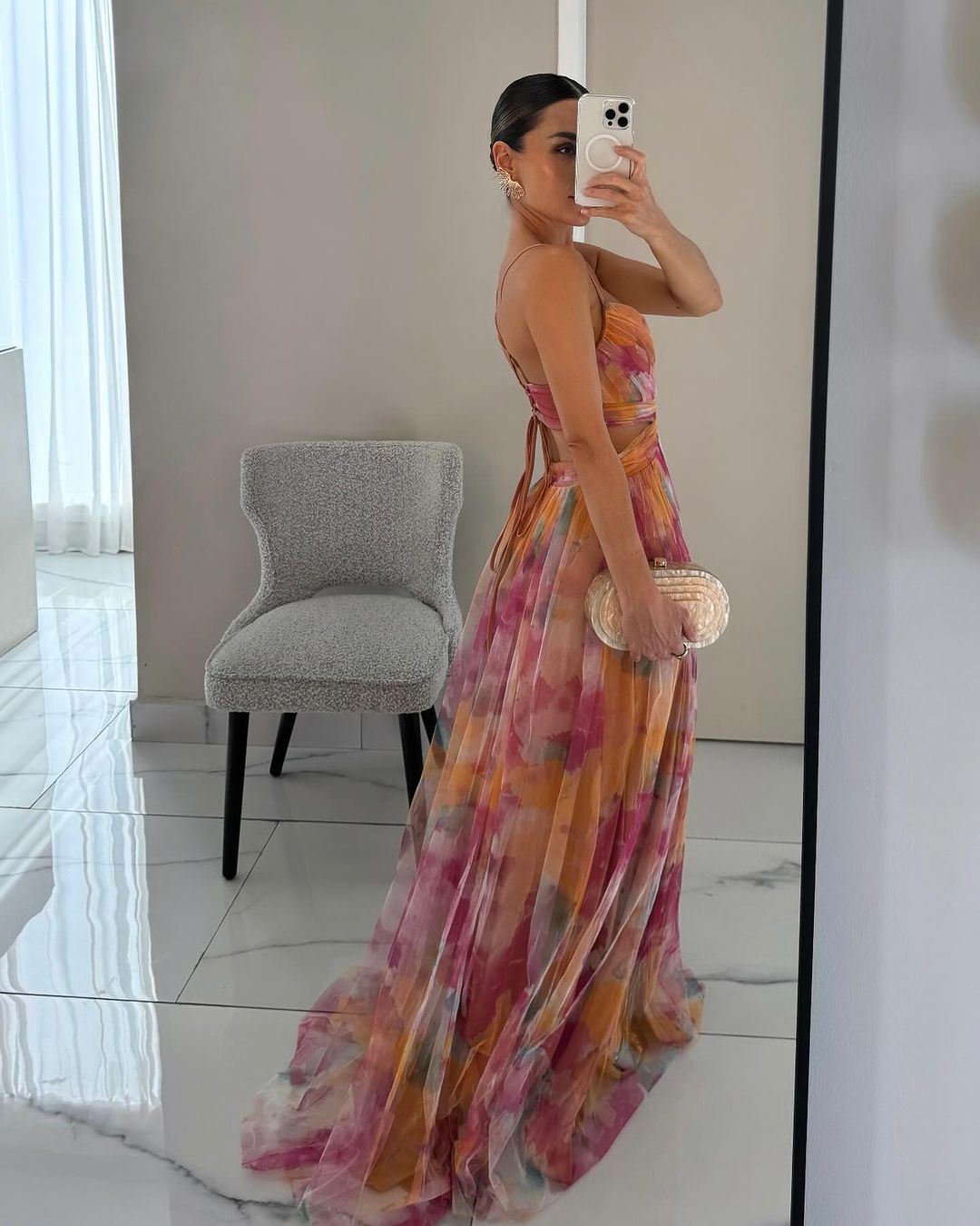 Giselle™ - Vestido largo floral con un encanto irresistible