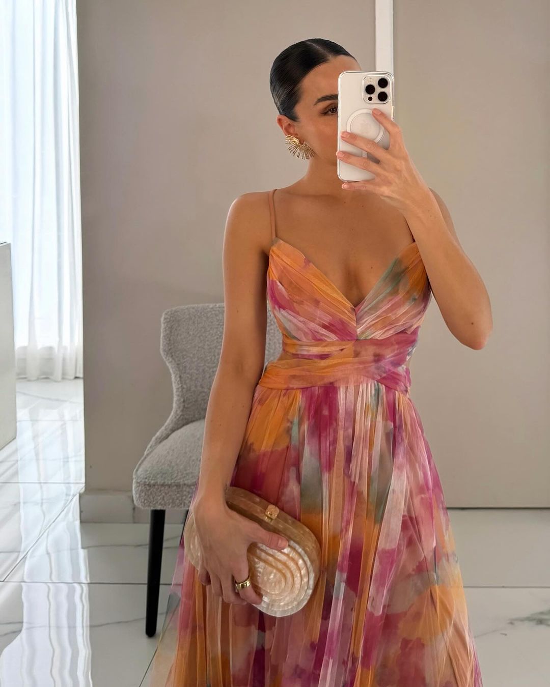 Giselle™ - Vestido largo floral con un encanto irresistible