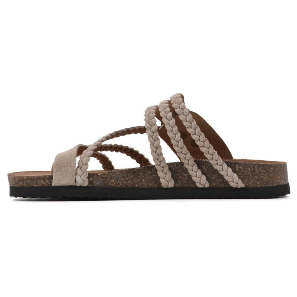 Sandalias de corcho trenzadas Miella: tus pies las están deseando