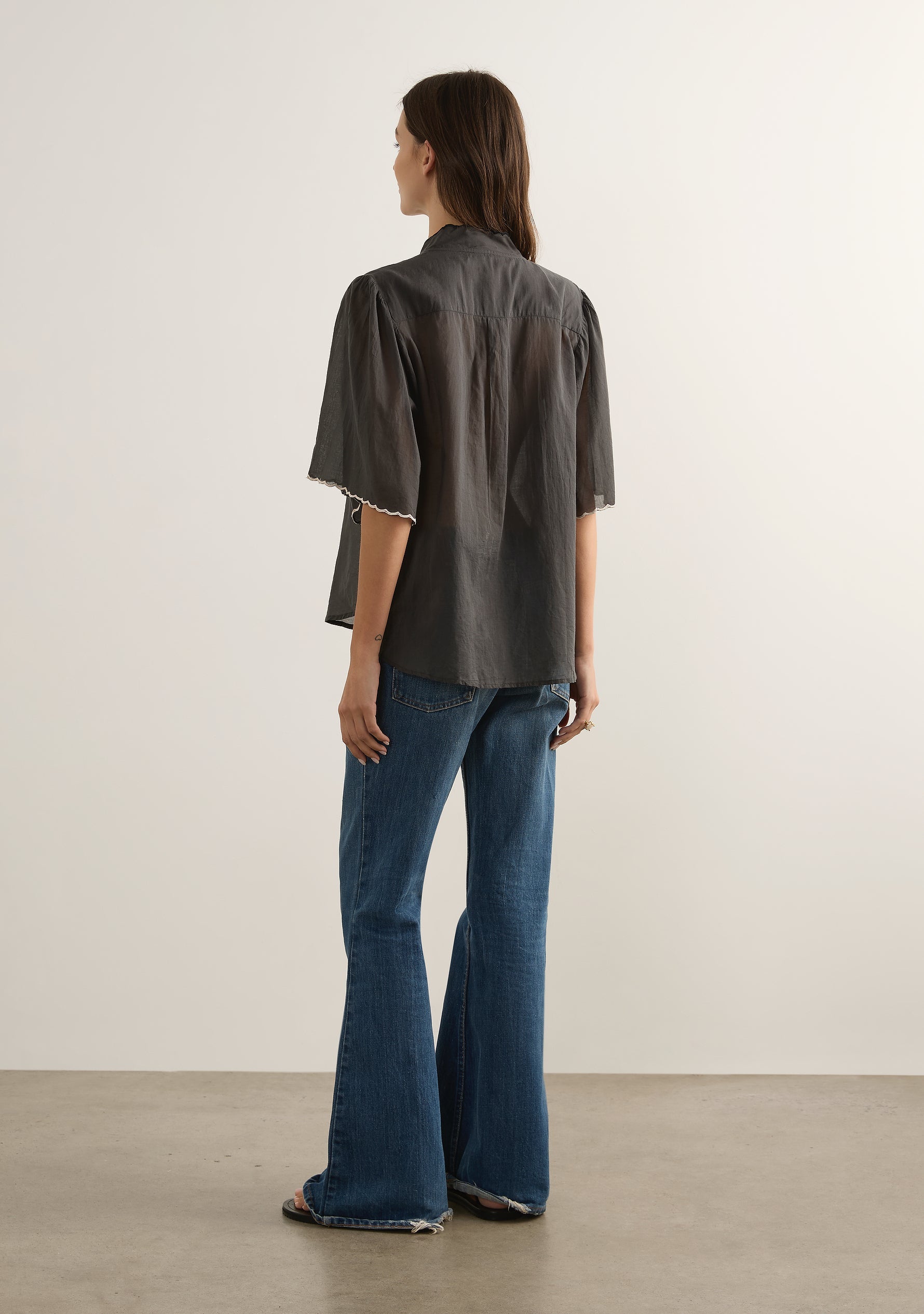 Zoe Embroidered Blouse - Auguste The Label